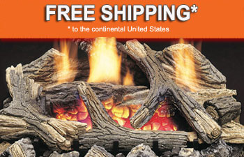  largest ventless gas logs and ventless gas fireplaces dealer in New York - Free Shipping to Contigous 48 States