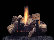 Monessen Mojo Ventless Gas Logs w/ Thermostat Remote - 27 inch only - Natural Gas